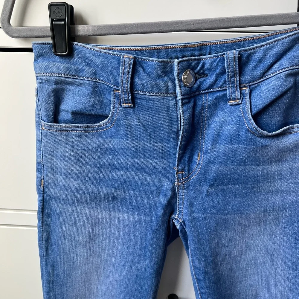American Eagle Outfitters Light Blue Skinny Jeggings Jeans - Picture 3 of 9